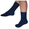 Mørkeblå merinould sokker